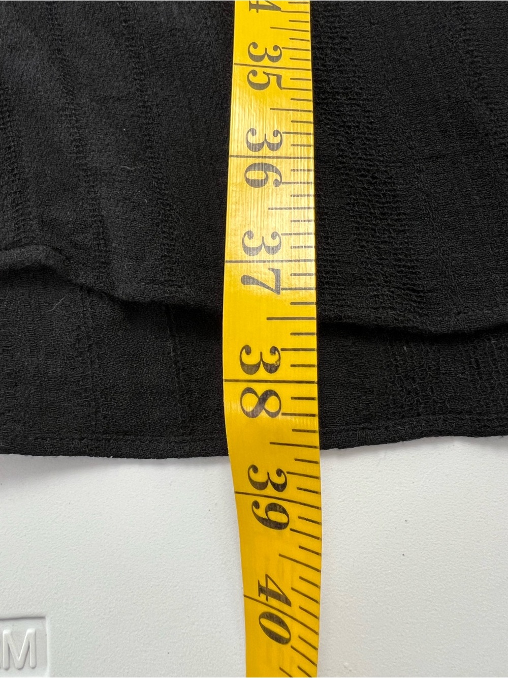 Zara Basic Collection Black Textured Modal Button Down Dress - Picture 8 of 11